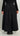 Black trapeze skirt